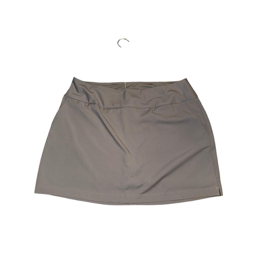 ADIDAS - NEW- GOLF PICKLEBALL SKIRT SKORT SIZE XL GRAY